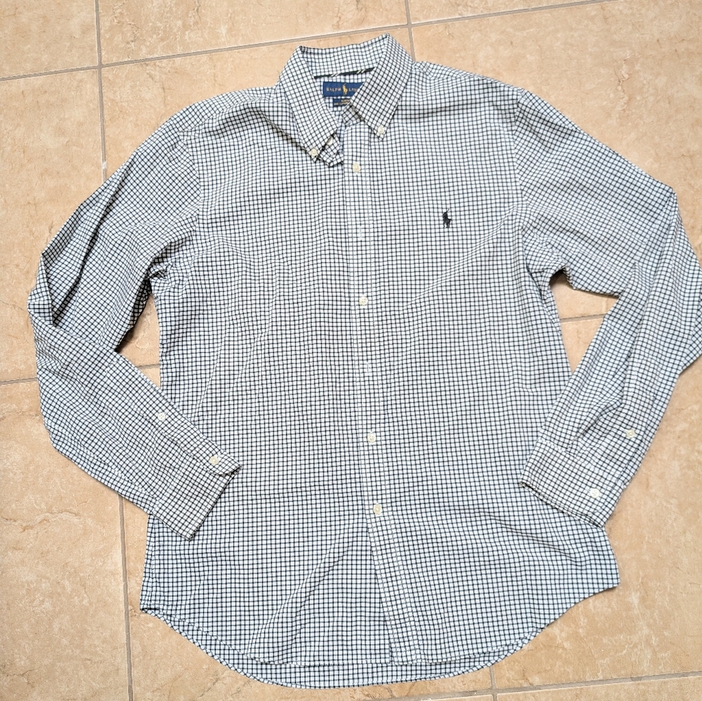 Men's Black Check Shirt
